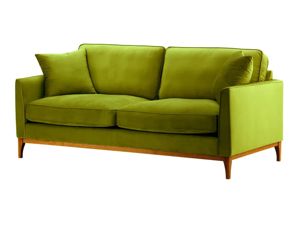 Dalton 3 Seater Sofa - Olive and Aveo