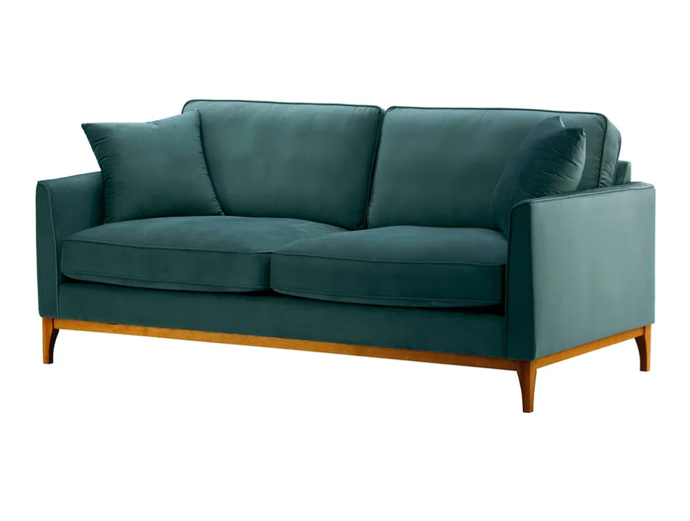 Dalton 3 Seater Sofa - Teal and Aveo