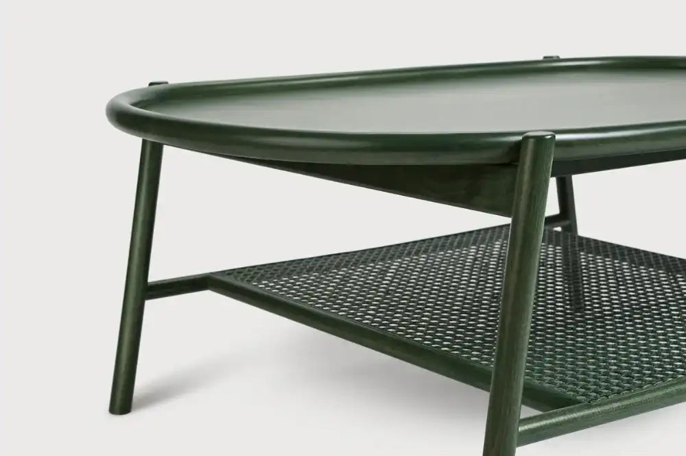 Drum Oval Low Coffee Table Edge Detail 7