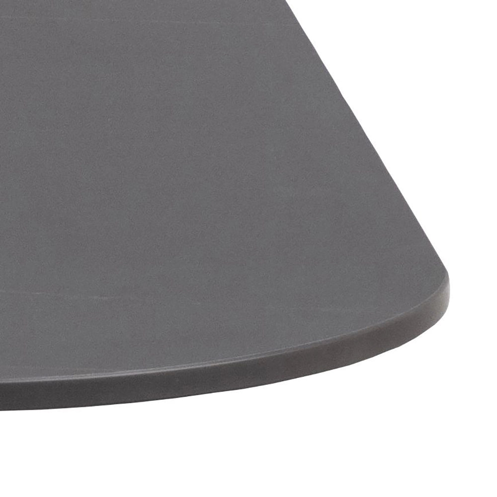 Dune Square Dining Table Black Top Detail