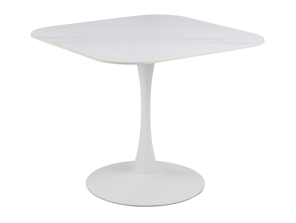 Dune Square Dininig Table White