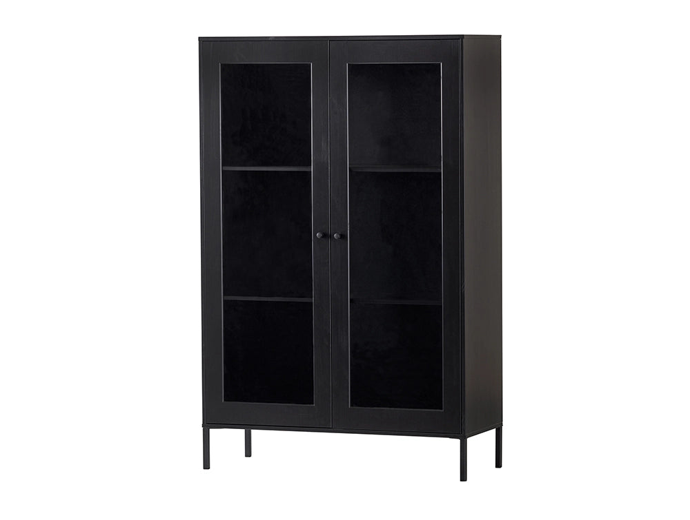 Edame Display Cabinet - Black 2
