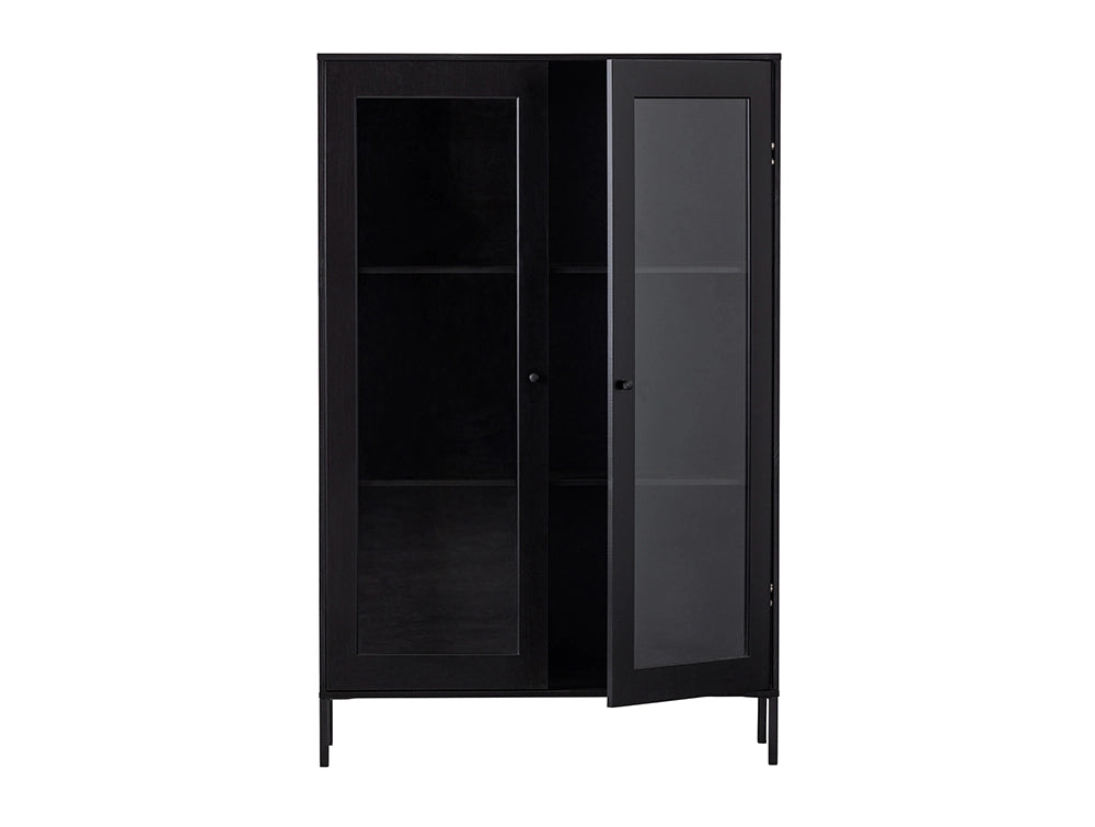 Edame Display Cabinet - Black 3