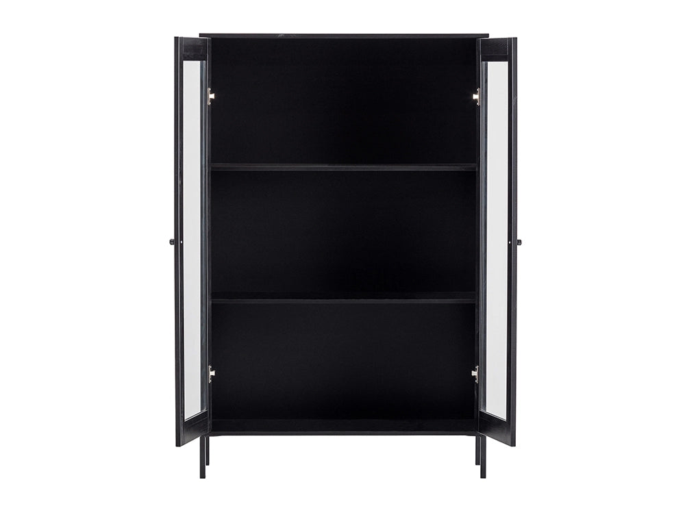 Edame Display Cabinet - Black 4