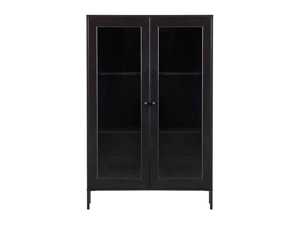 Edame Display Cabinet - Black