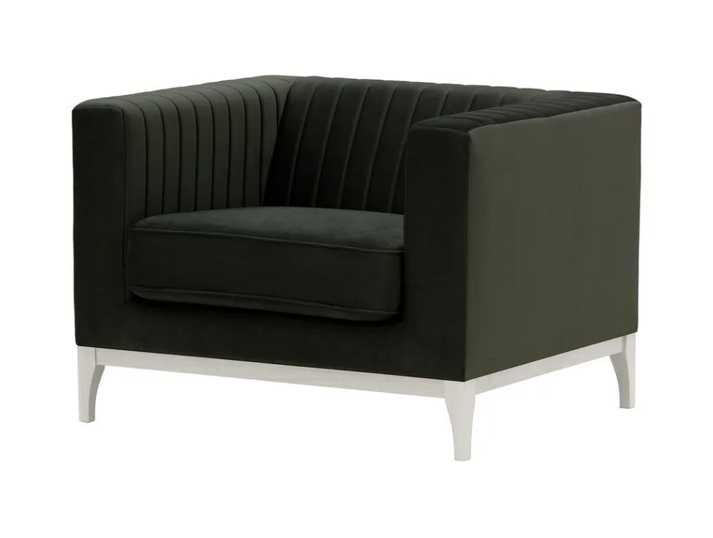 Edwin Armchair - Black and White