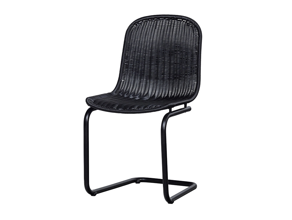 Elm Dining Chair - Black