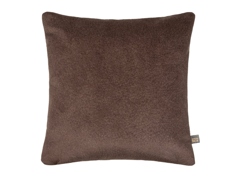 Essen Square Cushion Chocolate