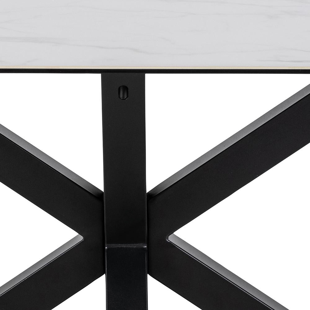 Evan-Rectangular-Dining-Table-White-Marble-X-Metal-Detail