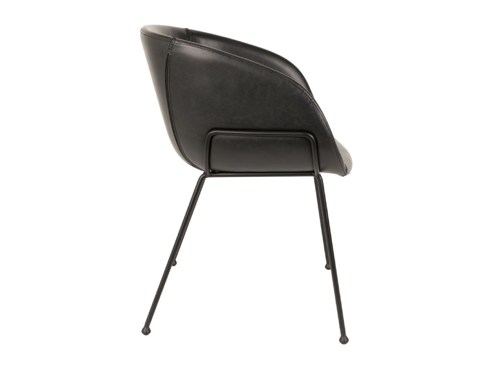 Fallon Dining Chair Black 2