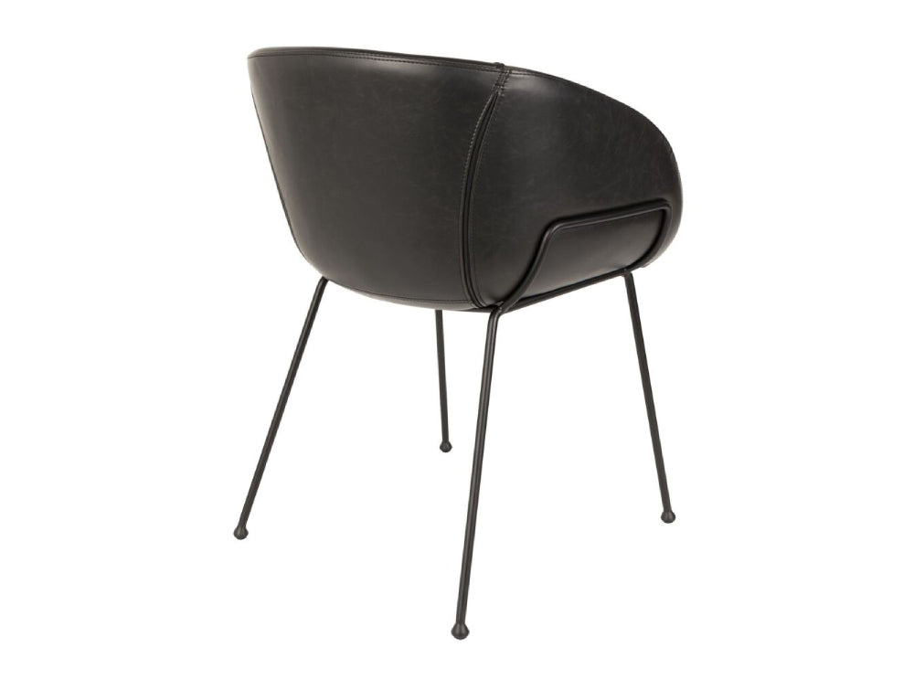Fallon Dining Chair Black 3