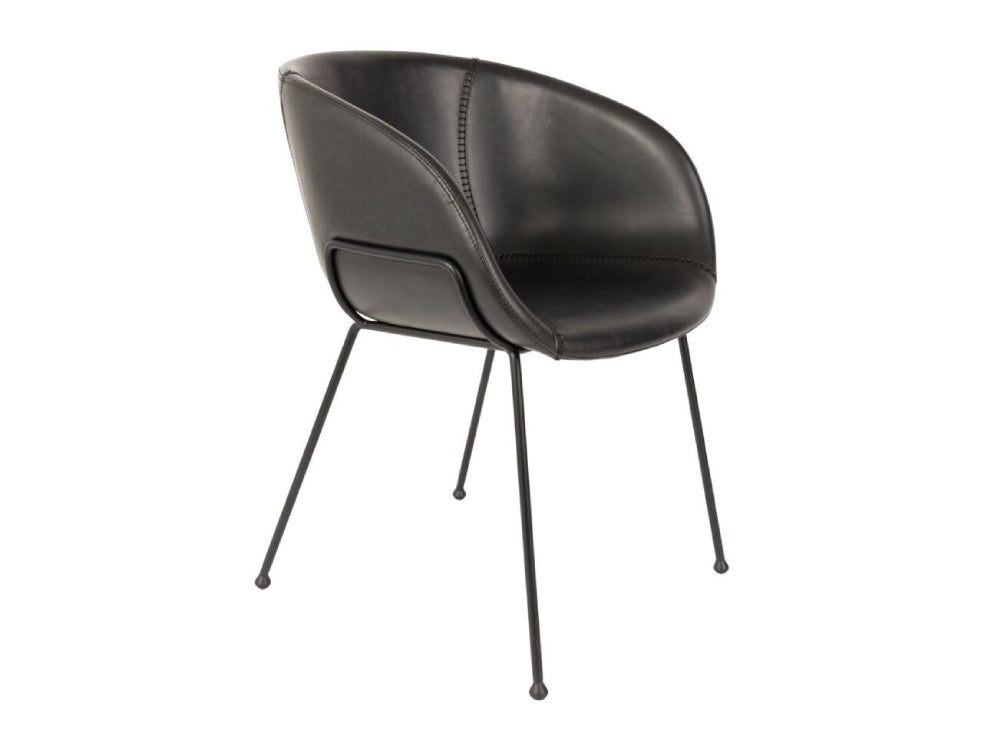 Fallon Dining Chair Black