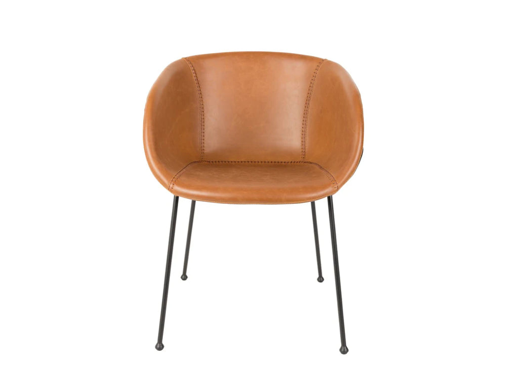 Fallon Dining Chair Brown 2
