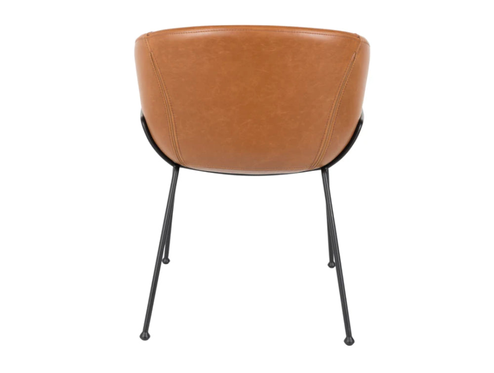 Fallon Dining Chair Brown 5