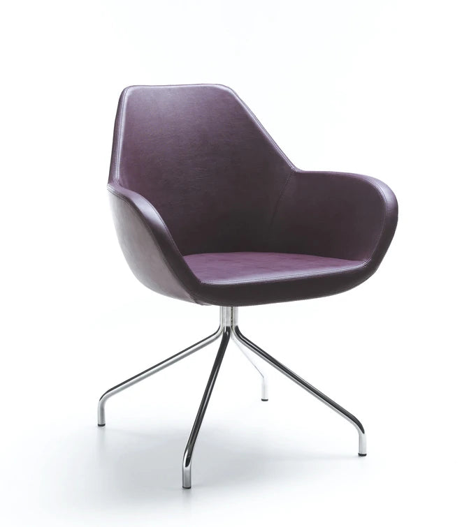 Fan Armchair With Cantilever Legs   Model 10V 18