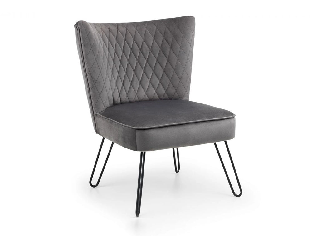 Faro Upholstered Chair Grey