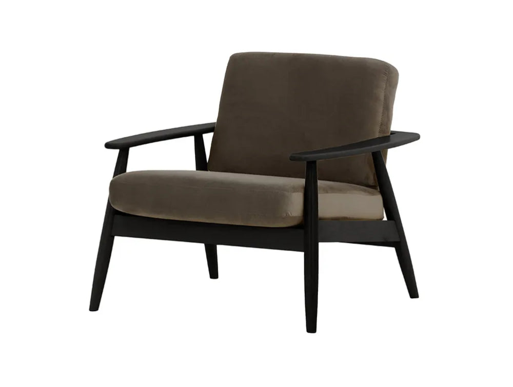 Felix Accent Chair Elephant and Black