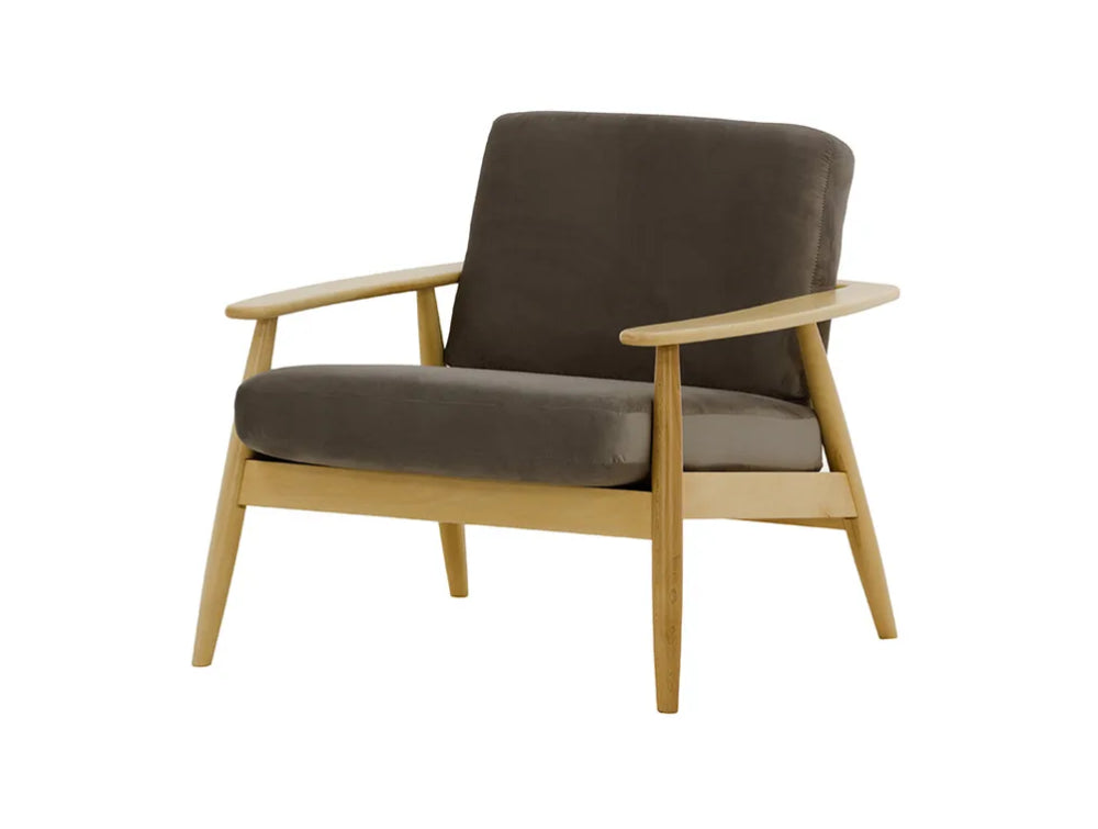 Felix Accent Chair Elephant and Like Oak