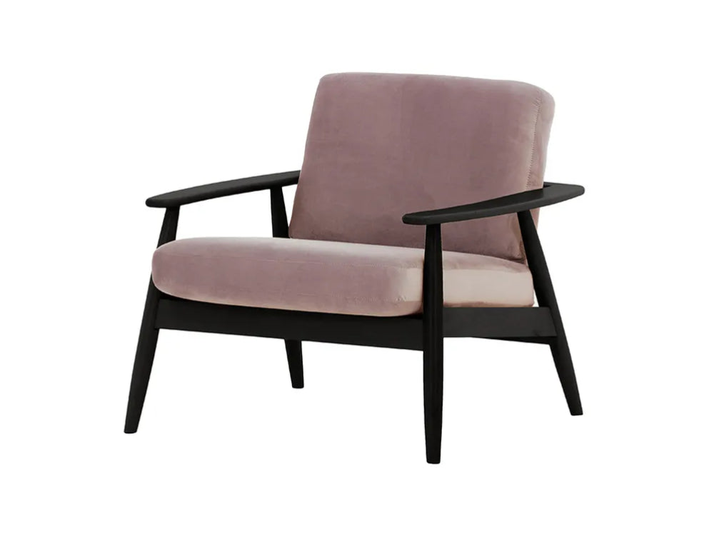 Felix Accent Chair Lilac and Black