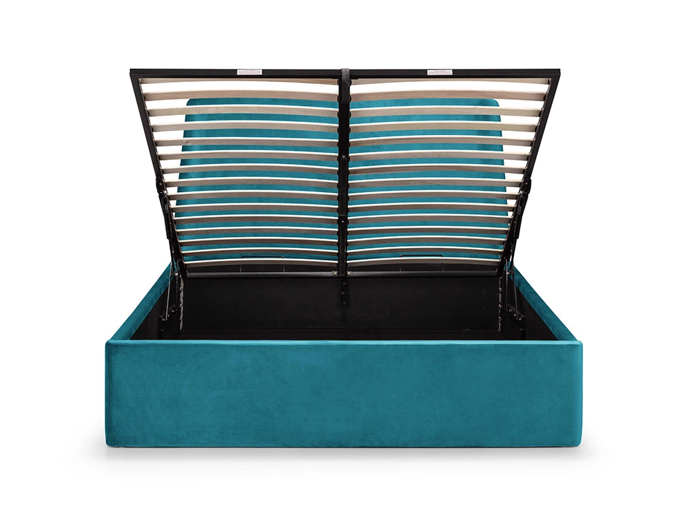 Fred Storage Ottoman Bed Teal 5