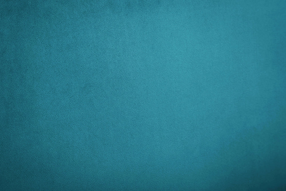 Fred Storage Ottoman Bed Teal Fabric Detail