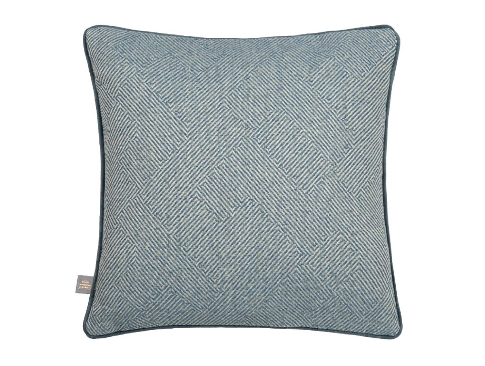 Fresno Square Cushion Blue 2