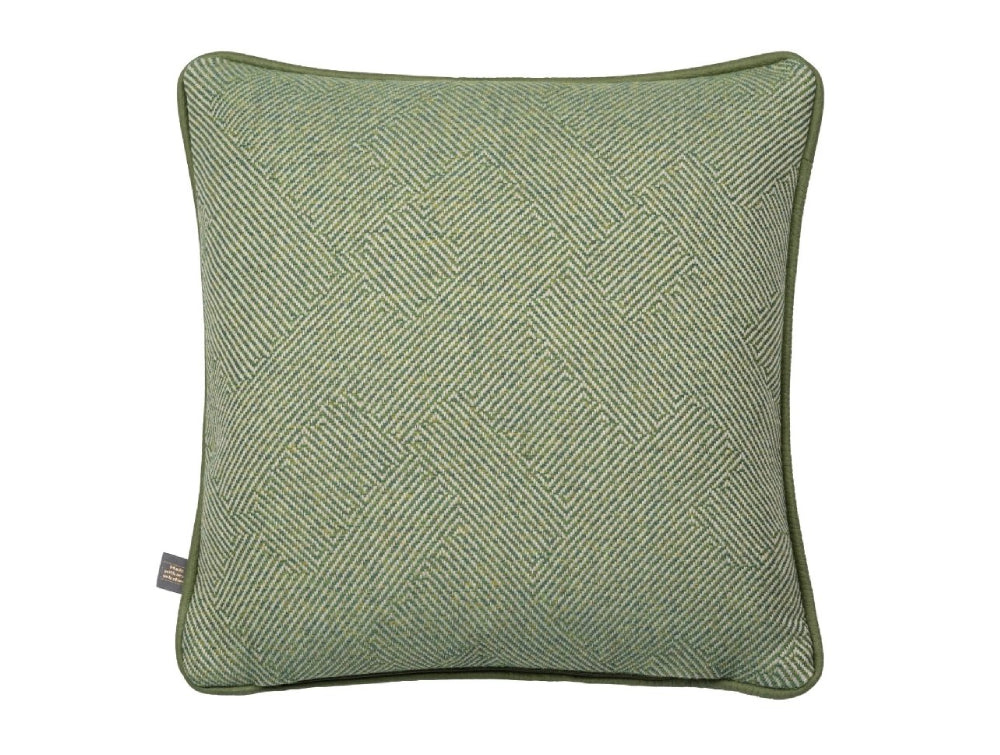 Fresno Square Cushion Green 2