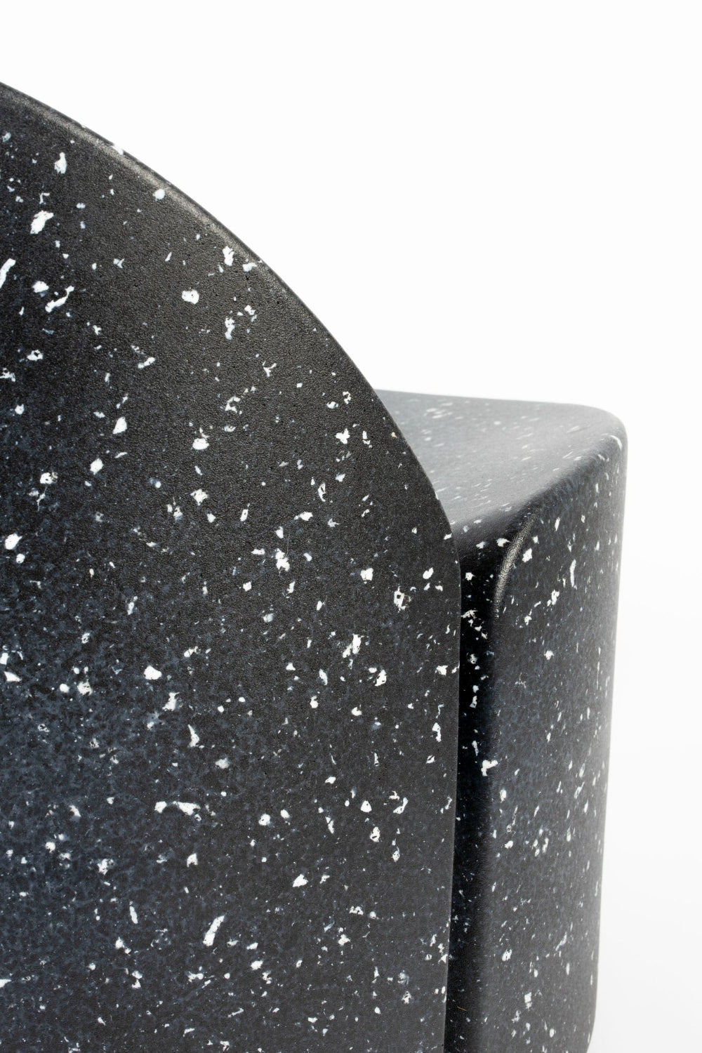 Gio Outdoor Chair Black Backrest Detail 2