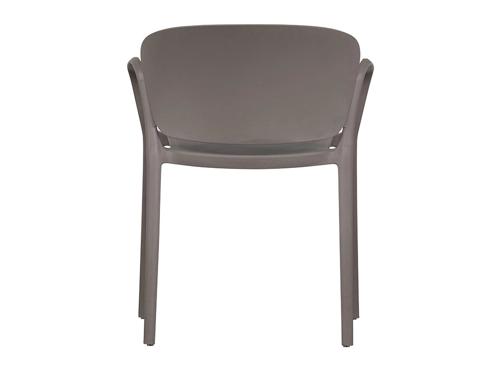 Greta Polypropylene Chair - Taupe 4