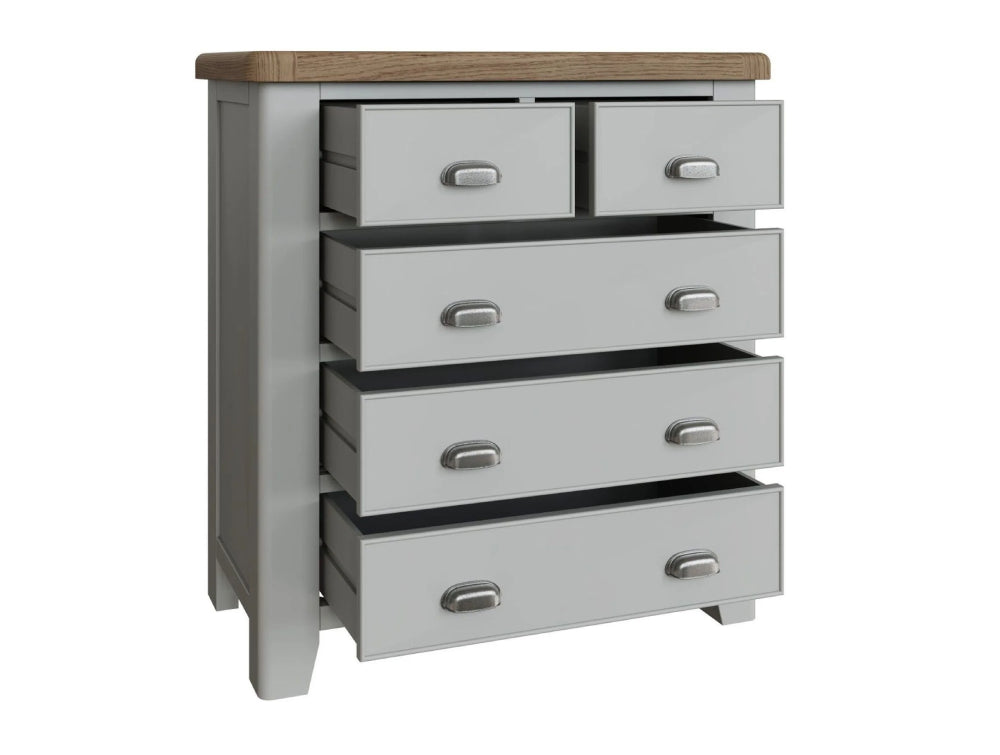 Hadley 2 3 Drawer Chest Grey 2