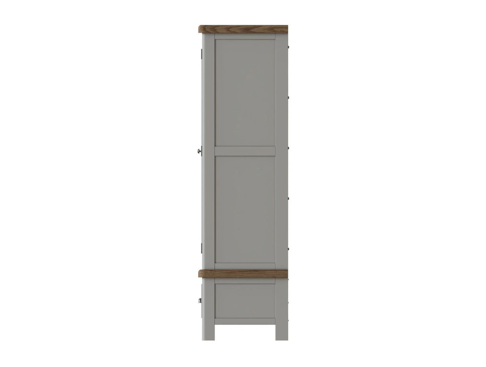 Hadley 2 Door Wardrobe Grey 4