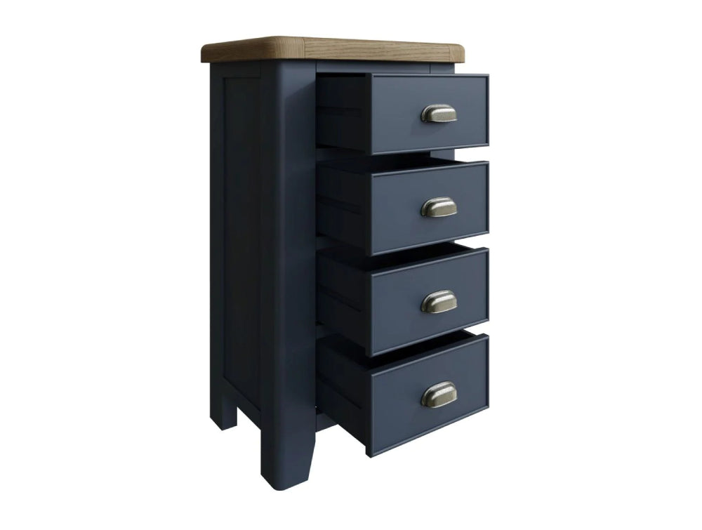 Hadley 4 Drawer Chest Blue 2