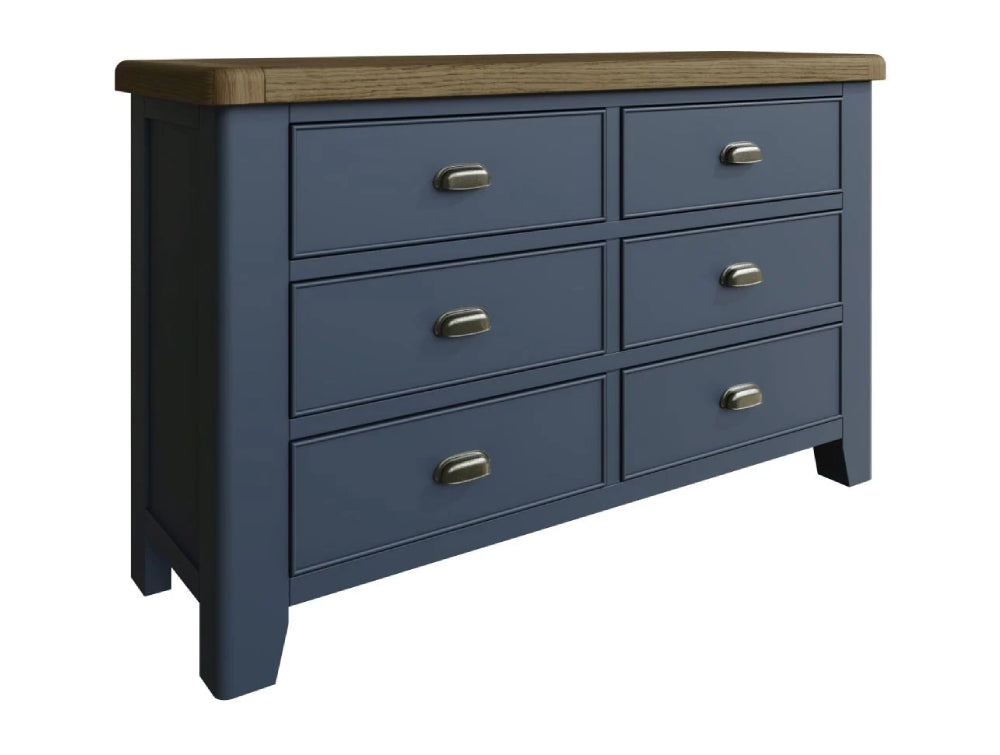 Hadley 6 Drawer Chest Blue