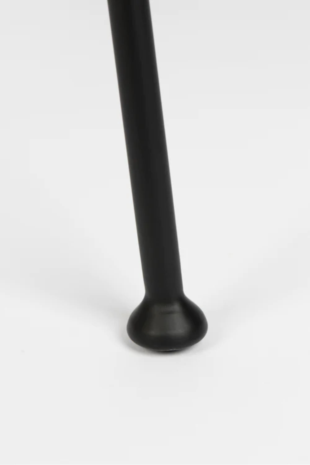 Halle Dining Chair Dark Blue Leg Detail