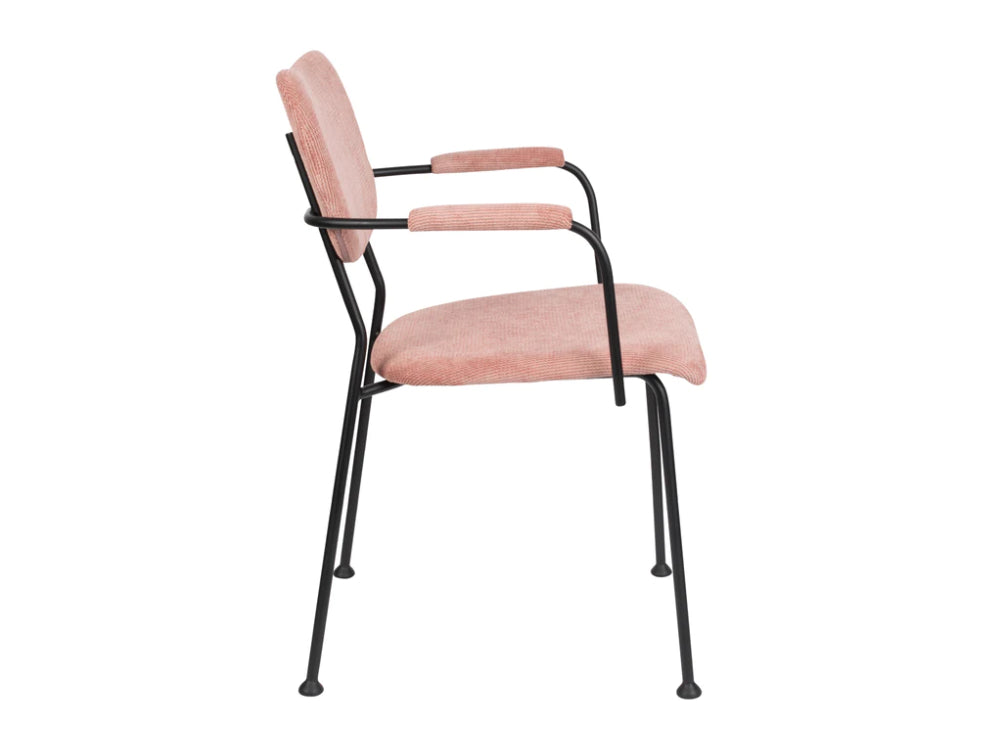 Halle Dining Chair Pink 3