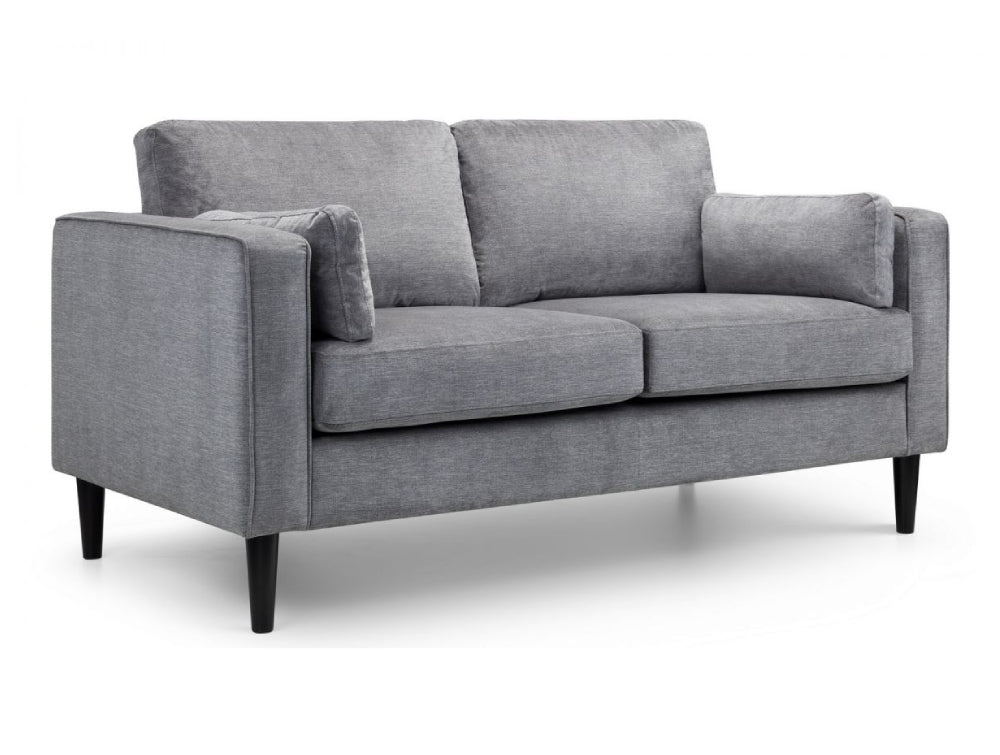 Hayes 2 Seater Sofa Grey Chenille