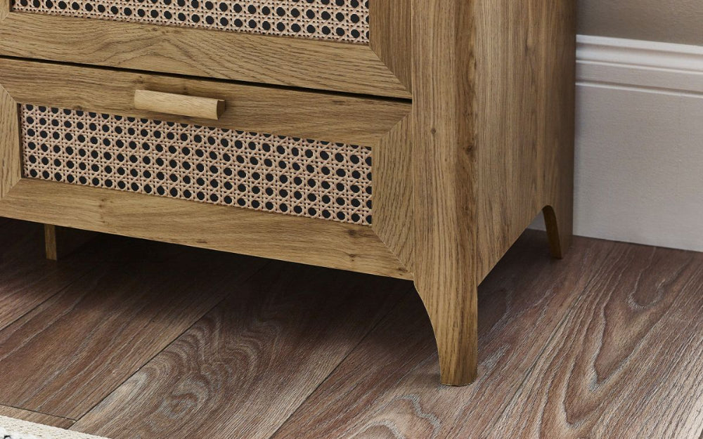 Hobart 6 Drawer Wide Chest Closed Drawer Detail