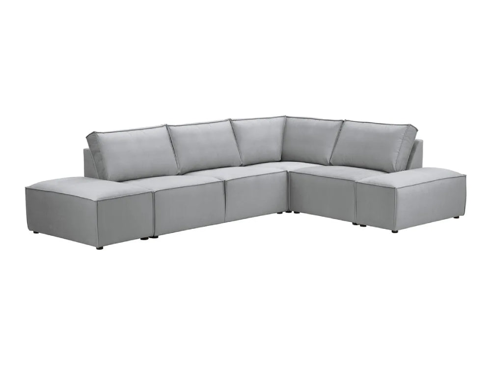 Holden Corner Sofa - Hippo Grey