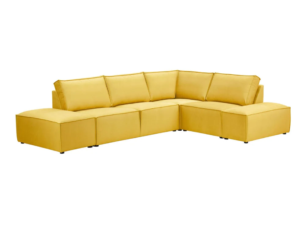 Holden Corner Sofa - Yellow