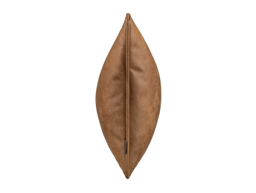 Holli Small Leather Cushion Tan 2