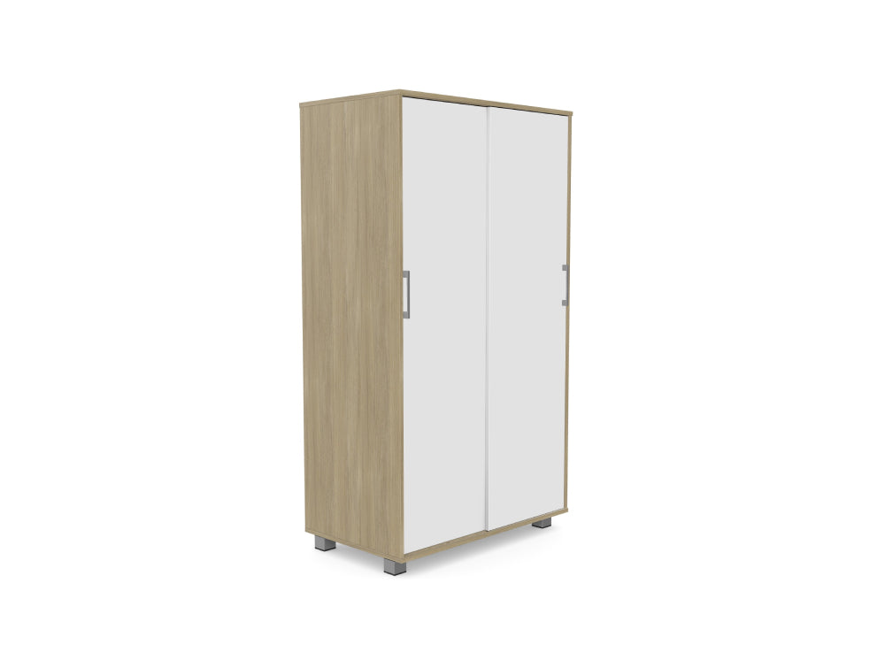 Hotel Dream 2 Door Wooden Wardrobe with 2 Side Handles