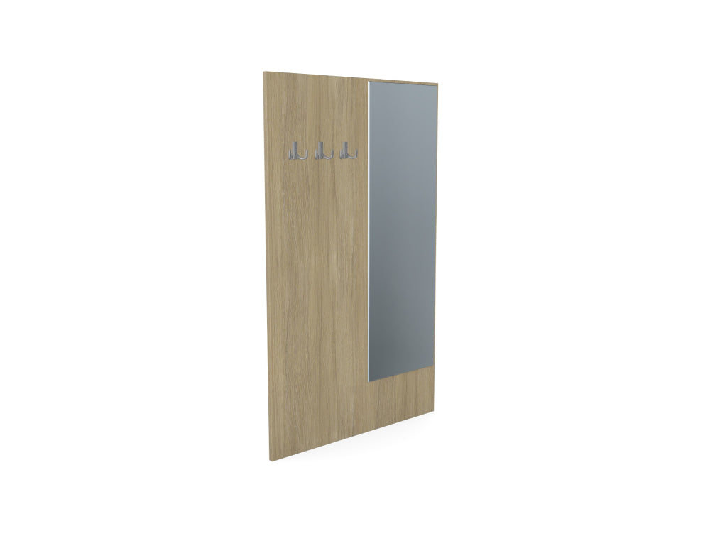 Hotel Dream Wooden Hanger with Right Side Mirror