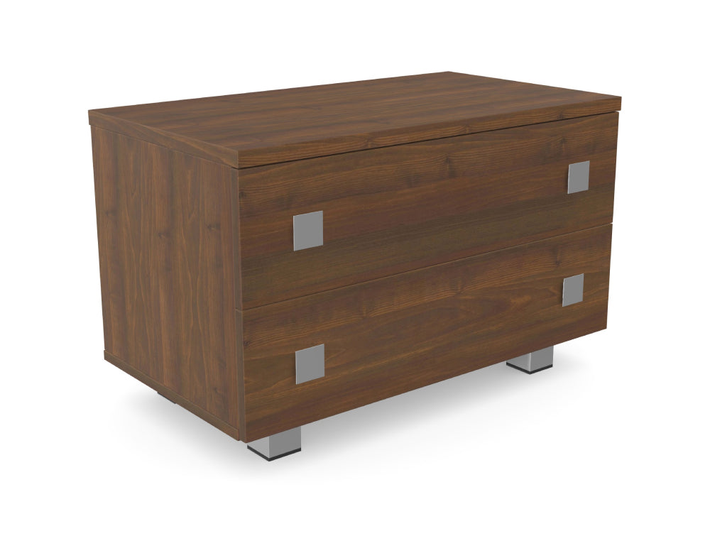 Hotel Nox Wooden 2 Drawer Cabinet