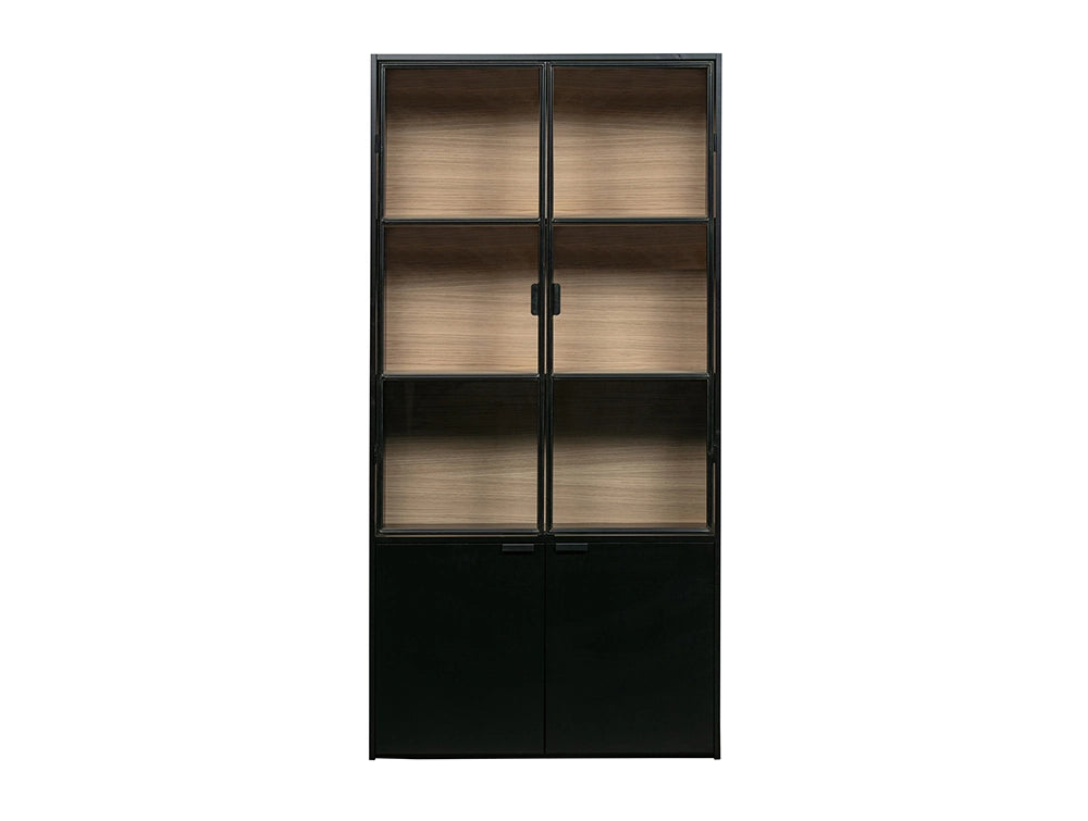 Ivan Display Cabinet - Black
