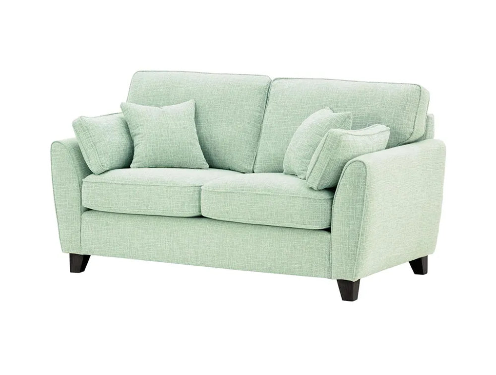 Jackson 2 Seater Sofa - Celadon and Black