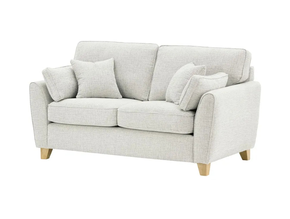 Jackson 2 Seater Sofa - Chalk and Wax Black