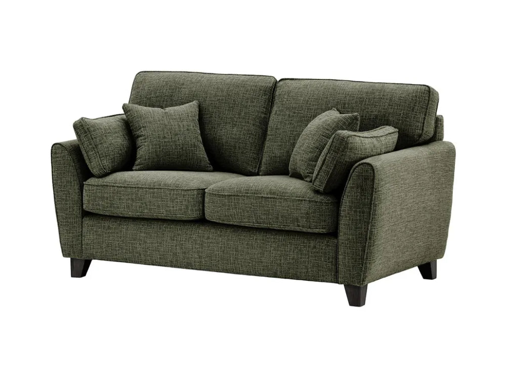 Jackson 2 Seater Sofa - Mid Grey and Black