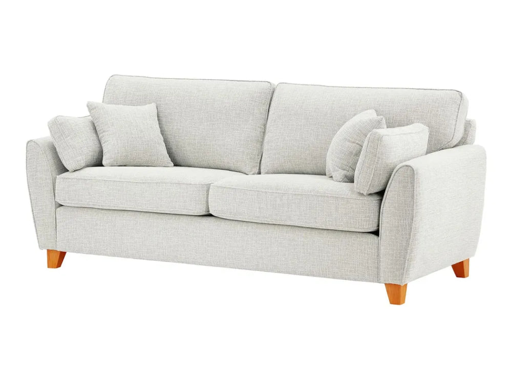 Jackson 3 Seater Sofa - Chalk and Aveo