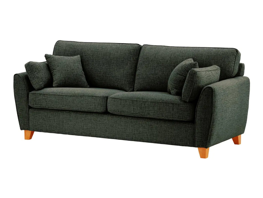 Jackson 3 Seater Sofa - Charcoal and Aveo