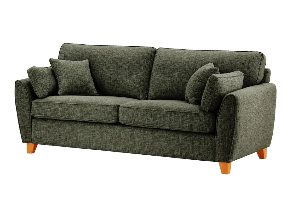 Jackson 3 Seater Sofa - Mid Grey and Aveo